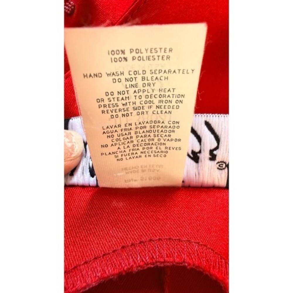 All That Jazz Vintage Coquette Red Beaded Satin Mini Dress Size 7/8 Made in USA - Picture 10 of 14